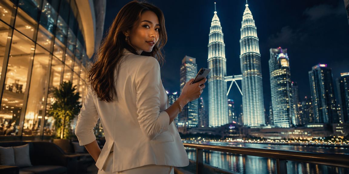 Pemain menggunakan platform kasino mudah alih agar2 di Kuala Lumpur dengan antaramuka moden